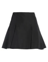 Valentino Garavani Woman Mini Skirt Black Size 4 Cotton, Polyester