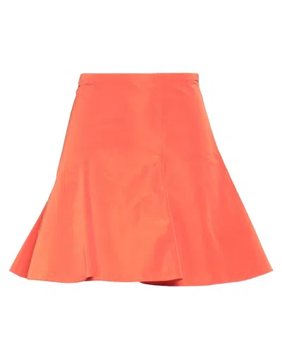 Valentino Mini Skirts In Orange