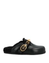 Valentino Garavani Woman Mules & Clogs Black Size 6 Soft Leather In Black