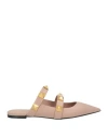 Valentino Garavani Woman Mules & Clogs Blush Size 5.5 Leather In Pink