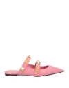 Valentino Garavani Woman Mules & Clogs Pink Size 6 Leather