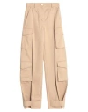 Valentino High-waisted Cargo Trousers In Beige