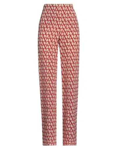 Valentino Garavani Woman Pants Beige Size 6 Silk