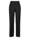 Valentino Garavani Woman Pants Black Size 10 Virgin Wool, Silk, Viscose In Black