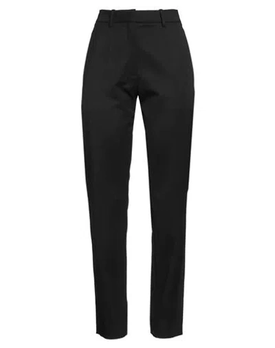VALENTINO VALENTINO GARAVANI WOMAN PANTS BLACK SIZE 4 VIRGIN WOOL, ELASTANE