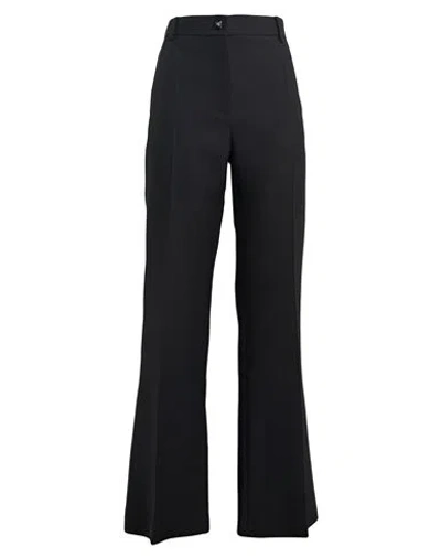 Valentino Garavani Woman Pants Black Size 6 Virgin Wool, Silk In Black