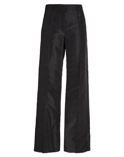 Valentino Garavani Woman Pants Black Size 8 Silk