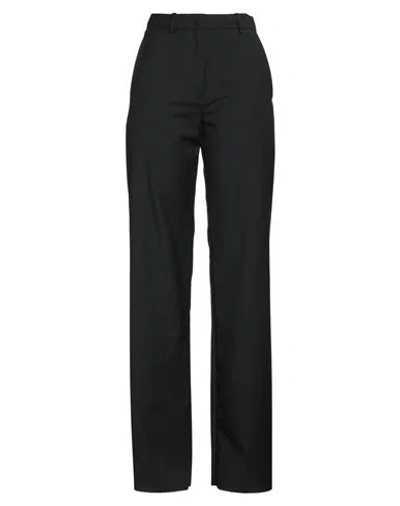 Valentino Garavani Woman Pants Black Size 8 Virgin Wool, Mohair Wool