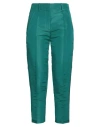 Valentino Garavani Woman Pants Green Size 4 Silk In Green
