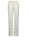 Valentino Garavani Woman Pants Ivory Size 8 Polyamide, Viscose, Silk, Polyester In White