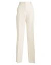 Valentino Garavani Woman Pants Ivory Size 8 Virgin Wool, Silk In White