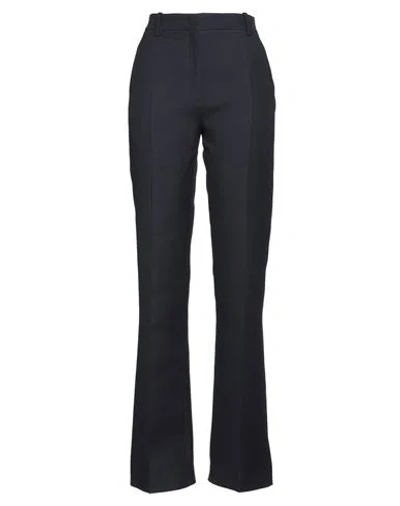 Valentino Garavani Woman Pants Midnight Blue Size 6 Virgin Wool, Silk In Blue