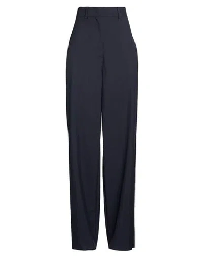 Valentino Garavani Woman Pants Navy Size 4 Wool In Blue