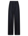 Valentino Garavani Woman Pants Navy Size 6 Cotton In Animal Print