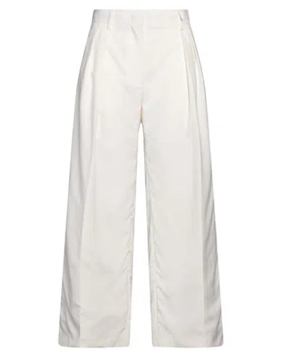 Valentino Garavani Woman Pants Off White Size 4 Wool