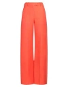 Valentino Garavani Woman Pants Orange Size 2 Virgin Wool, Silk