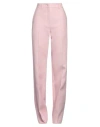 Valentino Garavani Woman Pants Pink Size 4 Virgin Wool, Silk, Viscose