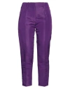 Valentino Garavani Woman Pants Purple Size 4 Silk