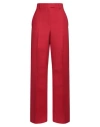 Valentino Garavani Woman Pants Red Size 6 Virgin Wool, Silk