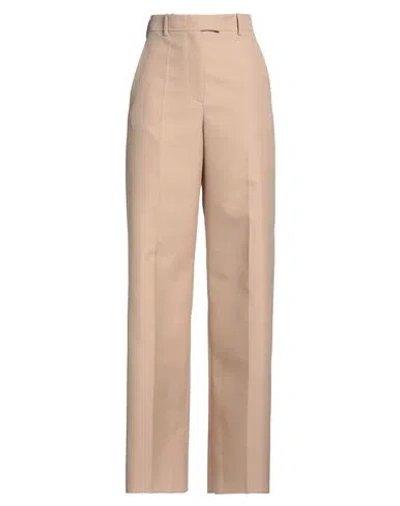 Valentino Garavani Woman Pants Sand Size 6 Polyester In Beige