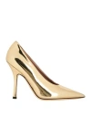 Valentino Nite-out 100mm Mirrored Pumps In Gold