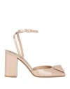 Valentino Garavani One Stud Patent Leather Pump With Matching Stud 90 Mm Woman Powder Rose 42