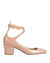 Valentino Garavani Woman Pumps Pastel Pink Size 6.5 Soft Leather