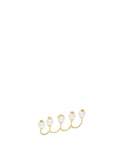 Valentino Garavani Woman Ring Gold Size Onesize Metal