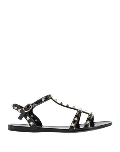 Valentino Garavani Sandals In Black
