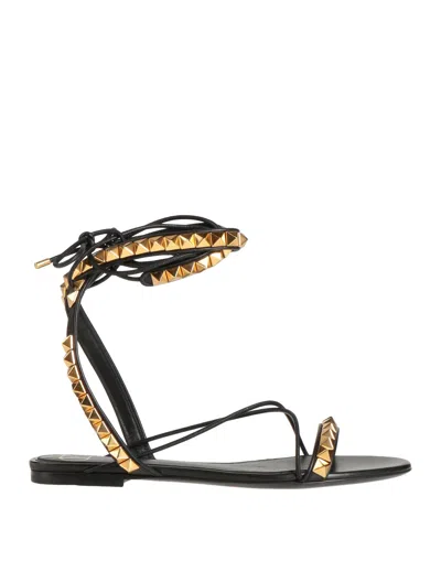 Valentino Garavani Sandals In Black
