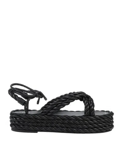 Valentino Garavani Sandals In Black
