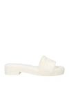 Valentino Garavani Woman Sandals Off White Size 10 Rubber