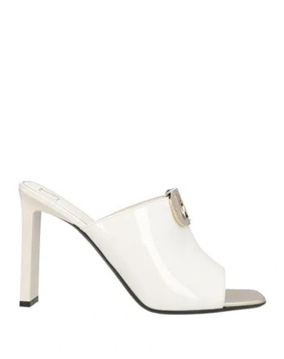 Valentino Garavani Woman Sandals White Size 7 Leather