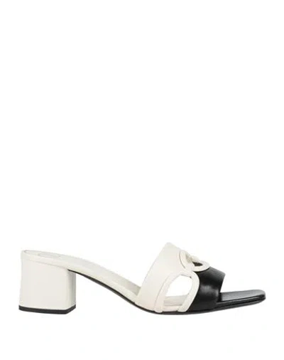 Valentino Garavani Woman Sandals White Size 7 Leather