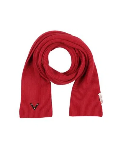 Valentino Garavani Woman Scarf Red Size - Cashmere