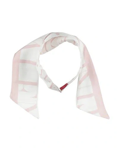 Valentino Garavani Woman Scarf White Size - Silk