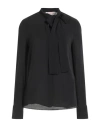 Valentino Garavani Woman Shirt Black Size 4 Silk