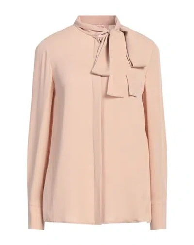 Valentino Garavani Woman Shirt Blush Size 2 Silk In Pink