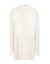 Valentino Garavani Woman Shirt Cream Size 8 Silk, Cotton, Polyamide In White