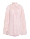 Valentino Garavani Woman Shirt Light Pink Size 4 Silk In Pink