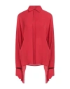 Valentino Garavani Woman Shirt Red Size 10 Silk In Red