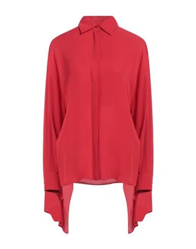 Valentino Garavani Woman Shirt Red Size 10 Silk