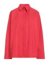 Valentino Garavani Woman Shirt Red Size 4 Cotton In Red