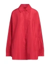 Valentino Garavani Woman Shirt Red Size 4 Silk