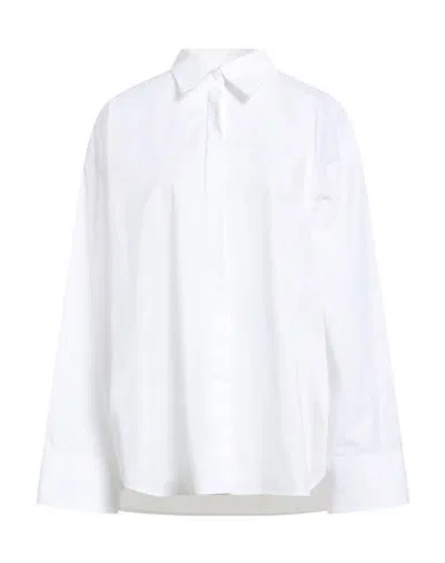 Valentino Garavani Woman Shirt White Size 8 Cotton