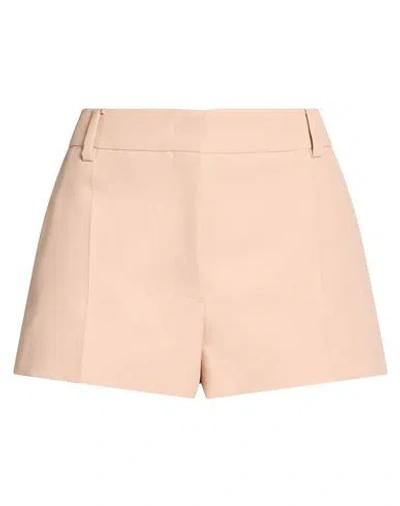 Valentino Garavani Woman Shorts & Bermuda Shorts Beige Size 6 Polyester In Pink