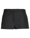 Valentino Garavani Woman Shorts & Bermuda Shorts Black Size 6 Polyester In Black