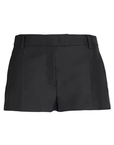 Valentino Garavani Woman Shorts & Bermuda Shorts Black Size 6 Polyester