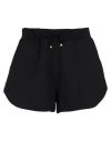 Valentino Garavani Woman Shorts & Bermuda Shorts Black Size M Cotton, Polyamide In Black