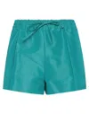 Valentino Short In Faille In Green
